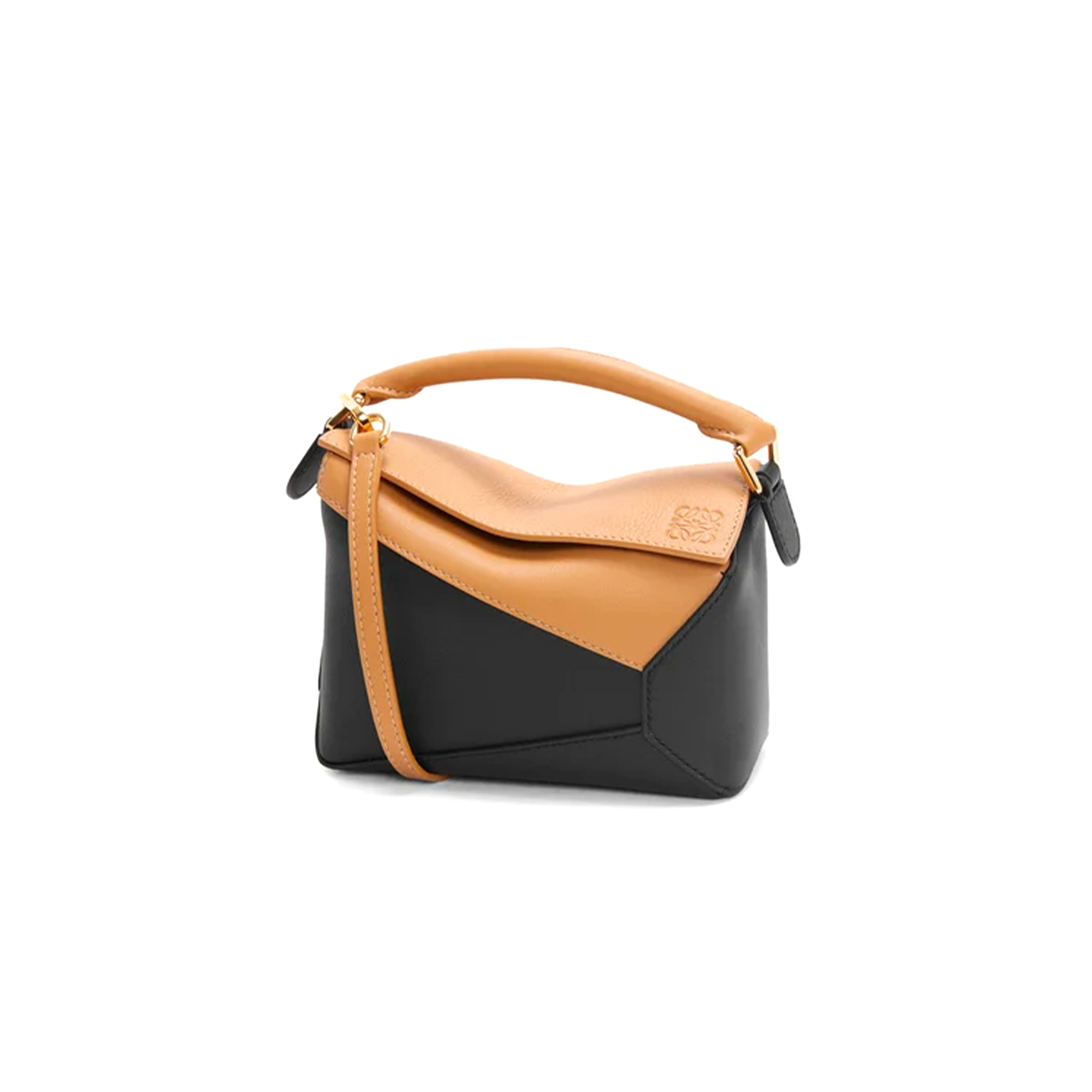 L0ew* mini puzzle edge bag in classic calfskin a510p88x30-621 (18*12.5*8cm)